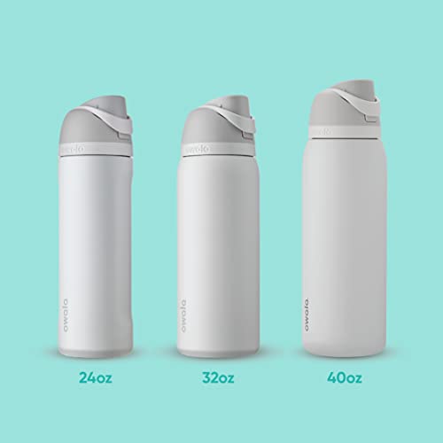 32 Oz Insulated Stainless Steel BPA-Free Water Bottle with Straw G639949
