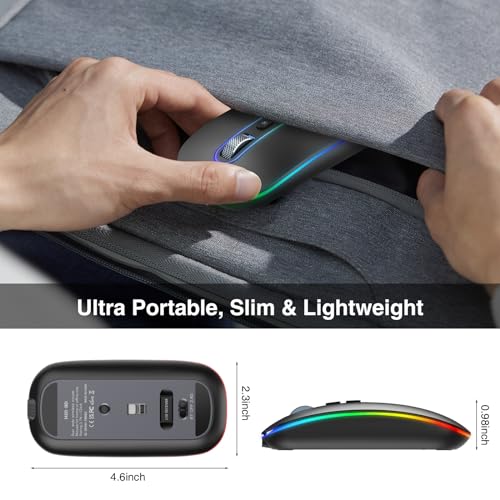 Rosegold Wireless Bluetooth Mouse V70804