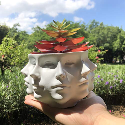 Small Face Planter Vase Indoor Plant Pot V188872