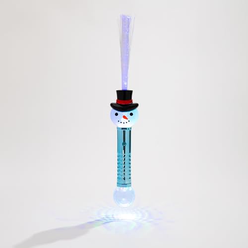 Christmas Fiber Optic Wands Light Up LED Holiday Toy 3 Pack H33607