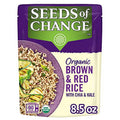 Organic Quinoa, Brown & Red Rice with Flaxseed, 8.5 Ounce Pouches (Pack of 6) X586