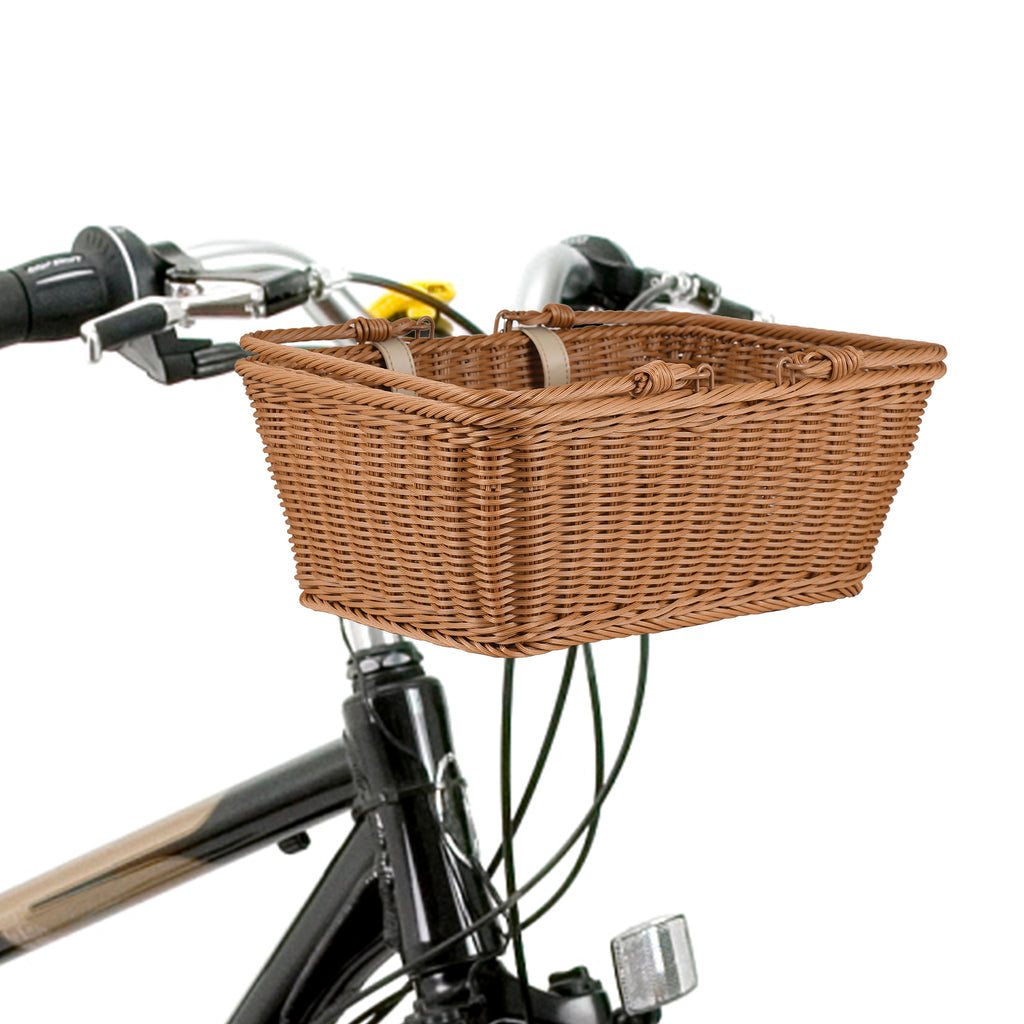 Handlebar Bike Wicker Basket I9689
