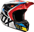 Black Red Motocross Motorcycle Helmet U419024