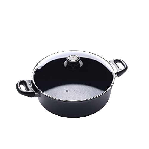 11" 5.3 Qt Nonstick Diamond Coated Aluminum Braiser with Lid V280