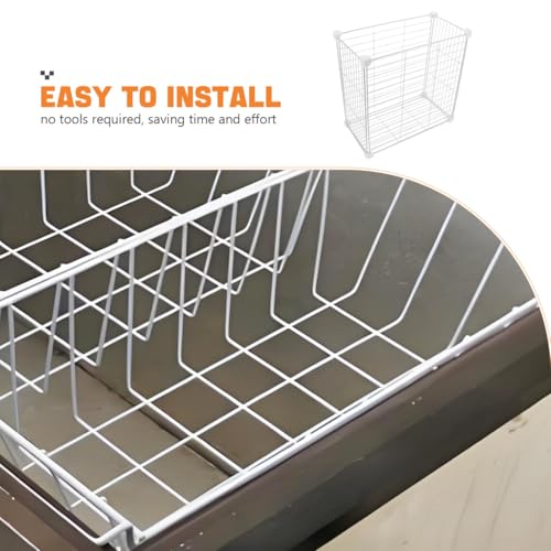 Wire Basket Freezer Organizer Bin T9875