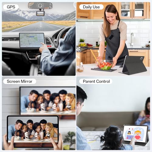 Gray 11 Inch 2-in-1 Tablet with Keyboard F751