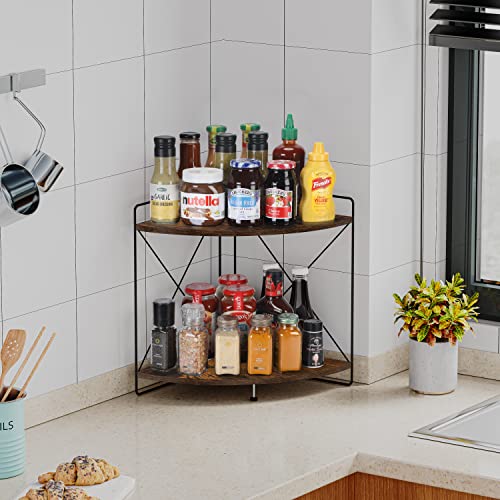 2 Tier Corner Shelf, 9.8x9.8x13.1in G550238