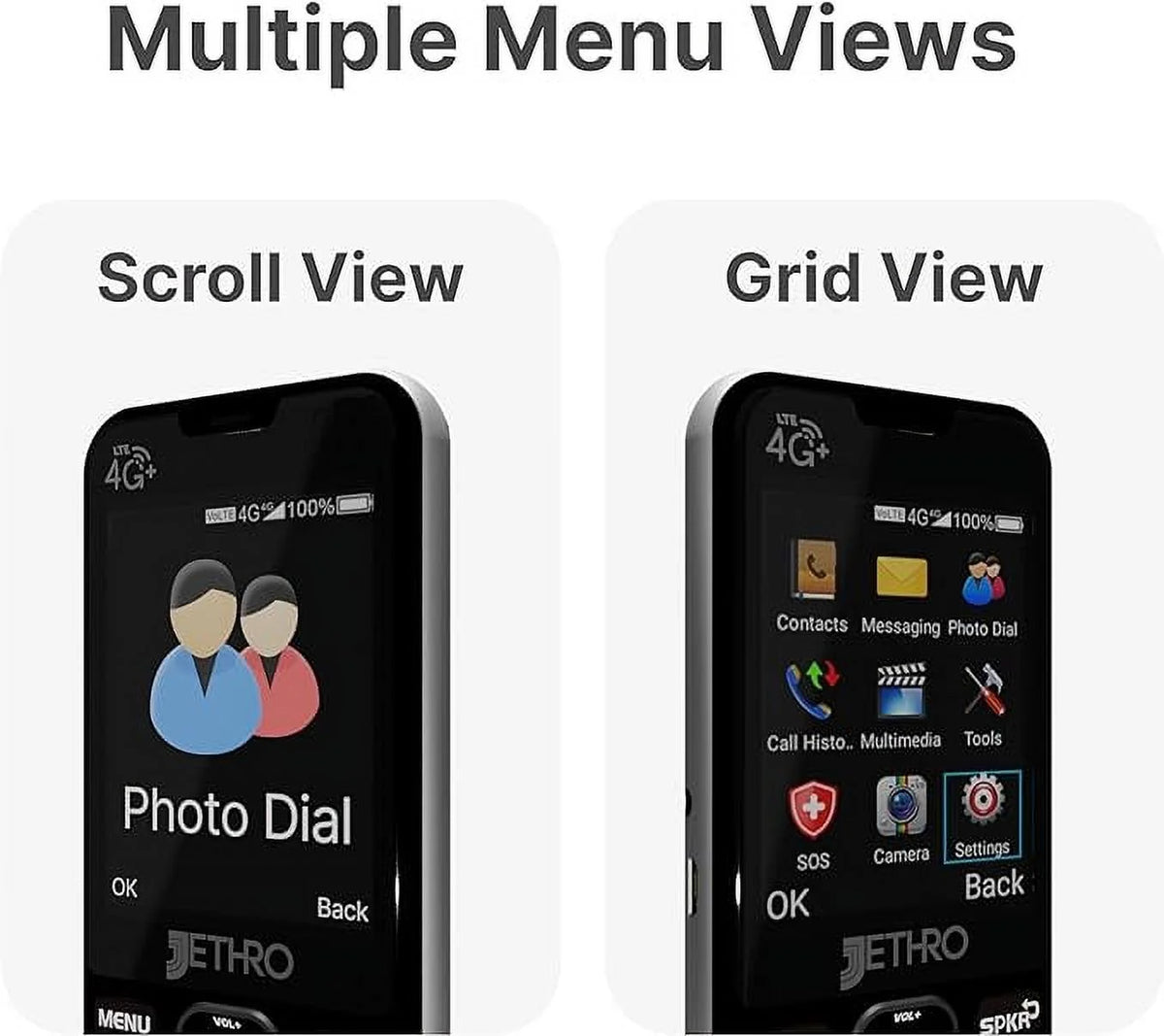 4G LTE Big Button Cell Phone A175