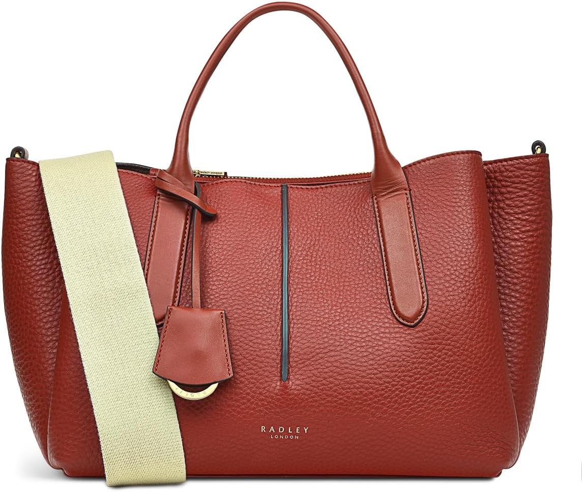 Medium Leather Satchel Bag P410