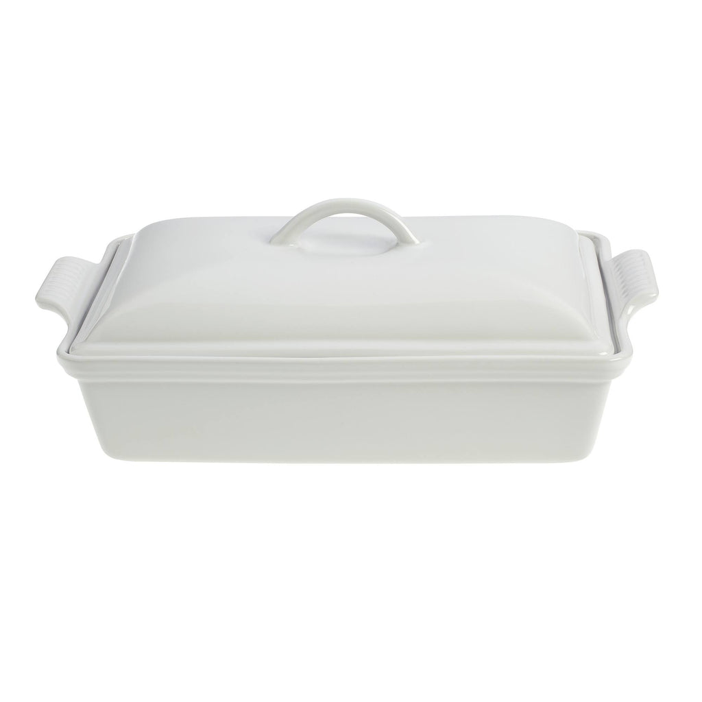 Heritage Stoneware Covered Rectangular Casserole, 4-Quart Z7009
