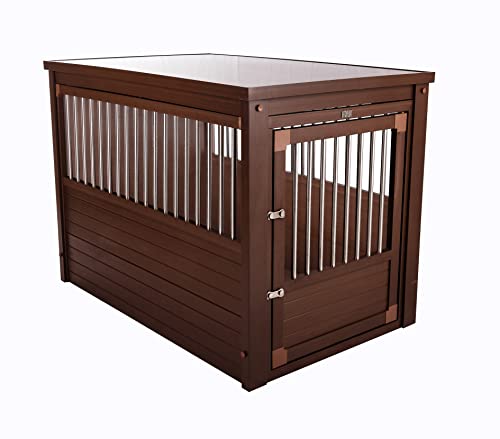 Dog Crate End Table with Stainless Steel Tubing W125045