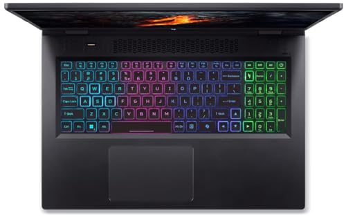 17.3" FHD IPS 165Hz Gaming Laptop, AMD Ryzen 7 8845HS, GeForce RTX 4060, 32GB DDR5 RAM, 1TB PCIe SSD, Black F1068