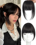 100% Real Human Hair Wispy Bangs Light Brown K923663