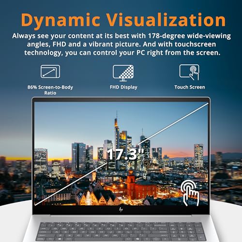 17.3" FHD Touchscreen Intel Core i7-1355U NVIDIA RTX 3050 64GB RAM 1TB SSD Grey Laptop W744428