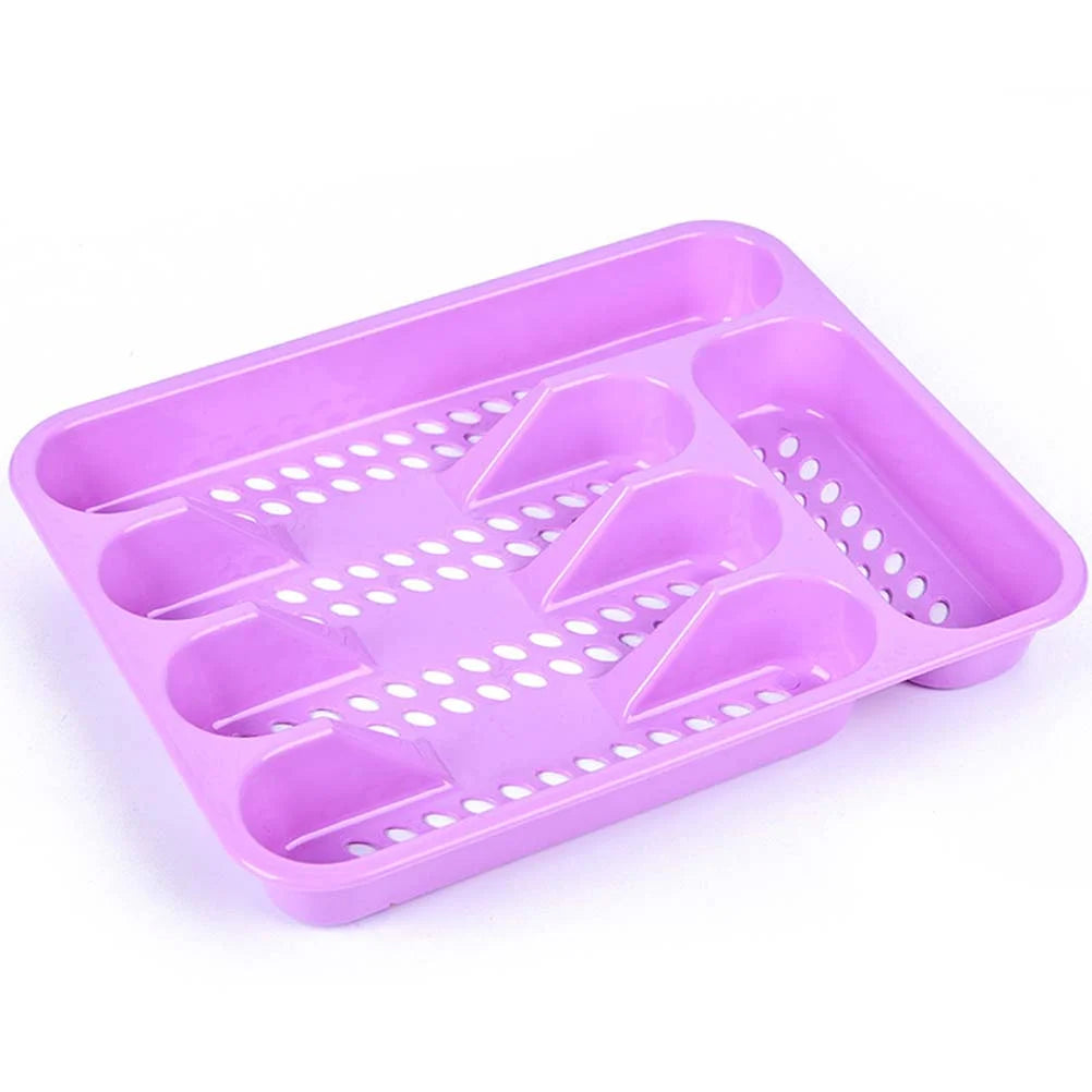 3 Count Kitchen Drawer Storage Tray with Lids Cutlery Organiser C408