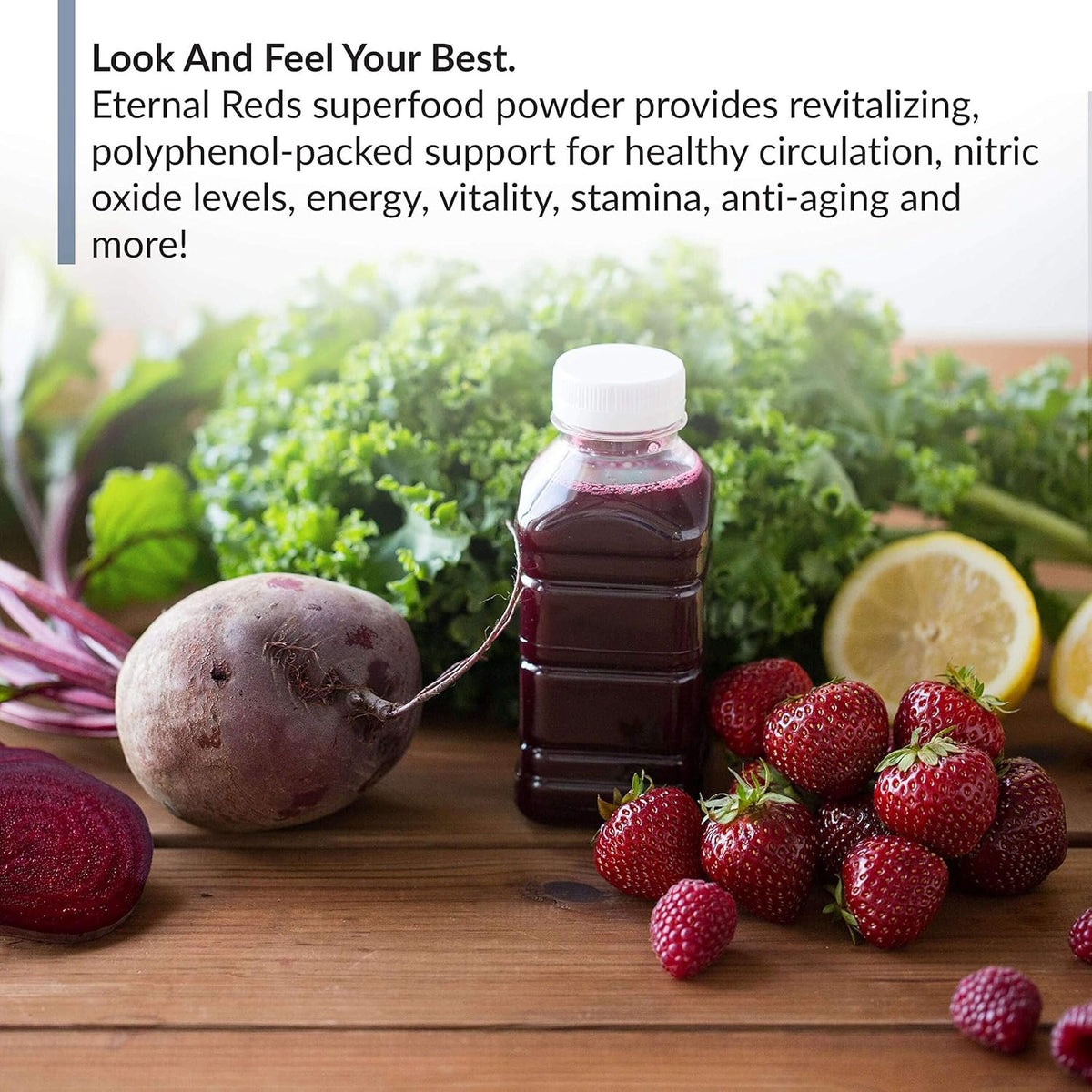 Red Superfoods Powder, Berry Flavor (30 Servings) P927