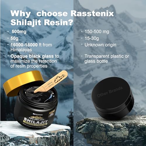 Pure Himalayan Shilajit Resin - 500mg M4286