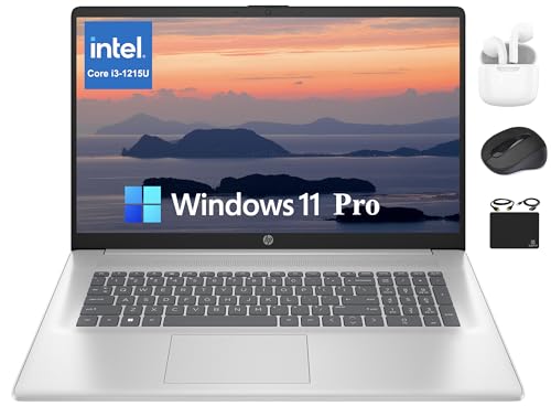 17.3'' FHD IPS Anti-Glare Display Laptop, 6-Core Intel i3-1215U, 16GB RAM, 1TB SSD, Windows 11 Pro J902667