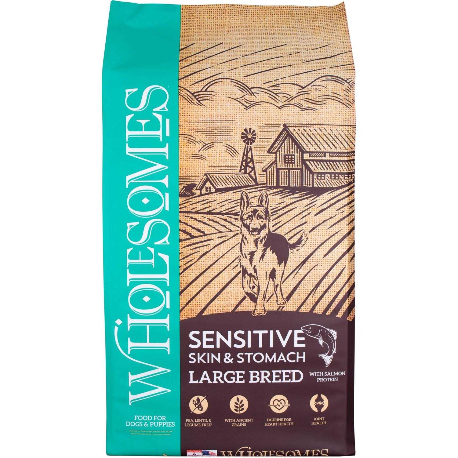 Large Breed Salmon Dry Dog Food U2376