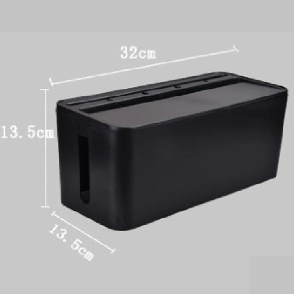 Black Cable Management Box Q730668