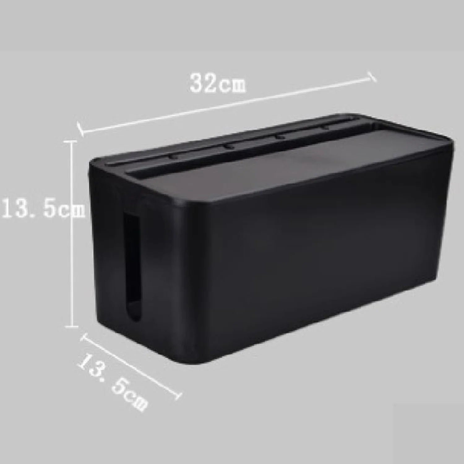 Black Cable Management Box Q730668