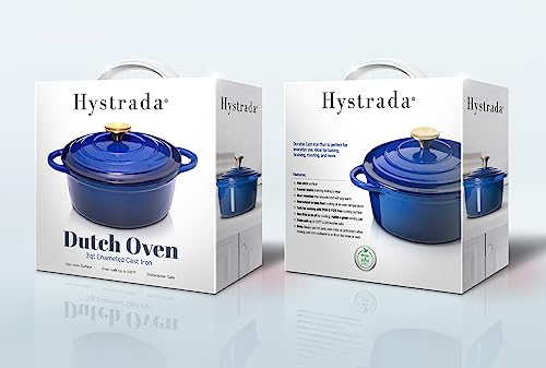 Red Enamel 5qt Cast Iron Dutch Oven T505
