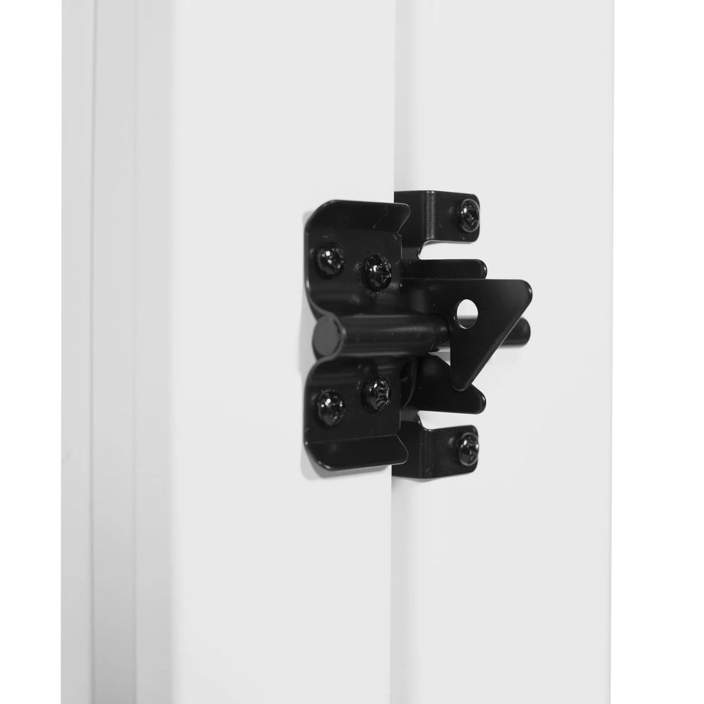 White Vinyl Picket Fence Gate D728729