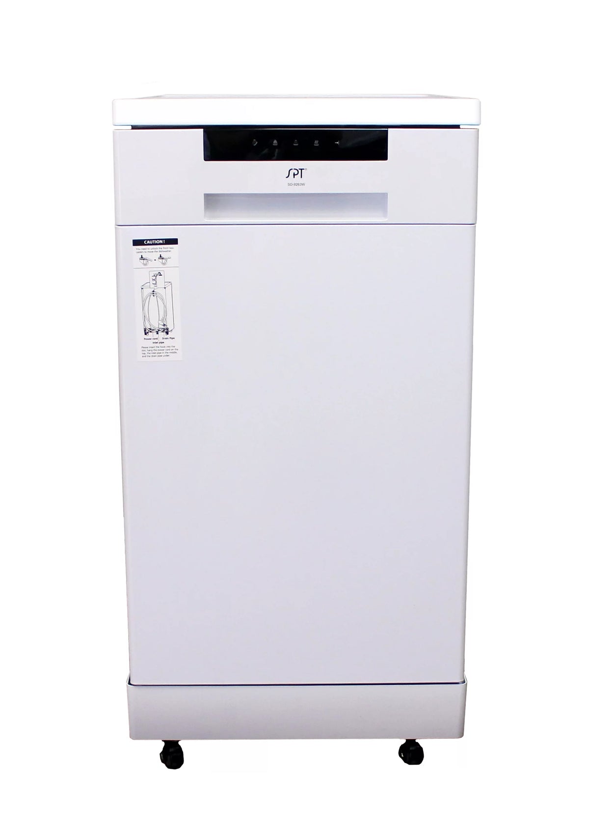 White 18" Portable Dishwasher P920