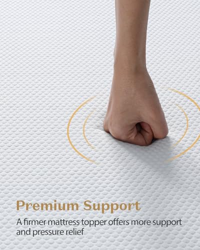 Firm 3 Inch Memory Foam Mattress Topper Full Size S4882