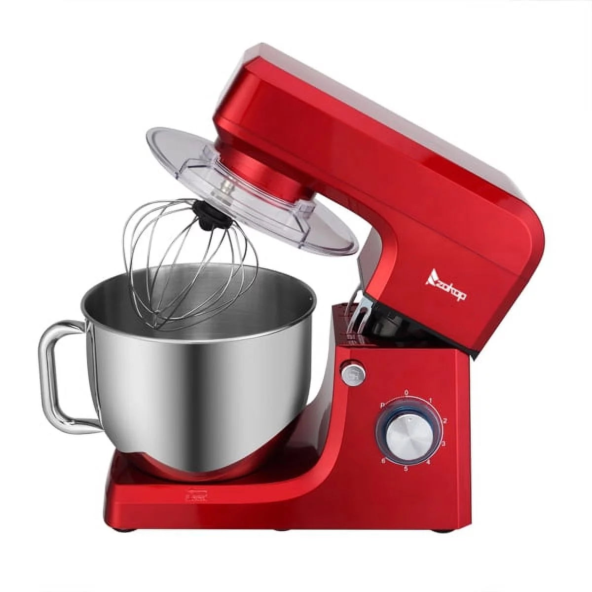 7.5Qt 660 Watts Red Tilt-Head Stand Mixer Y516525