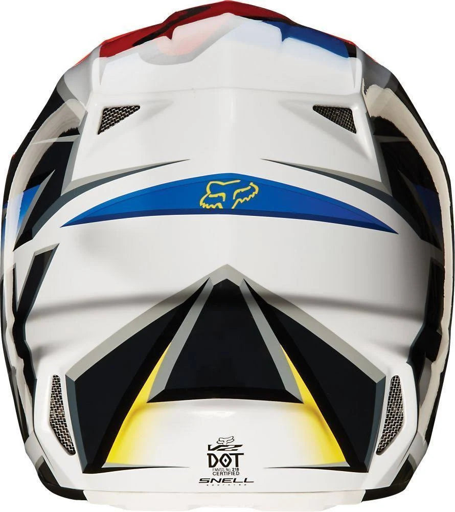 Black Red Motocross Motorcycle Helmet U419024
