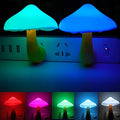 5Pack Sensor LED Night Light Plug in Mushroom Light G724