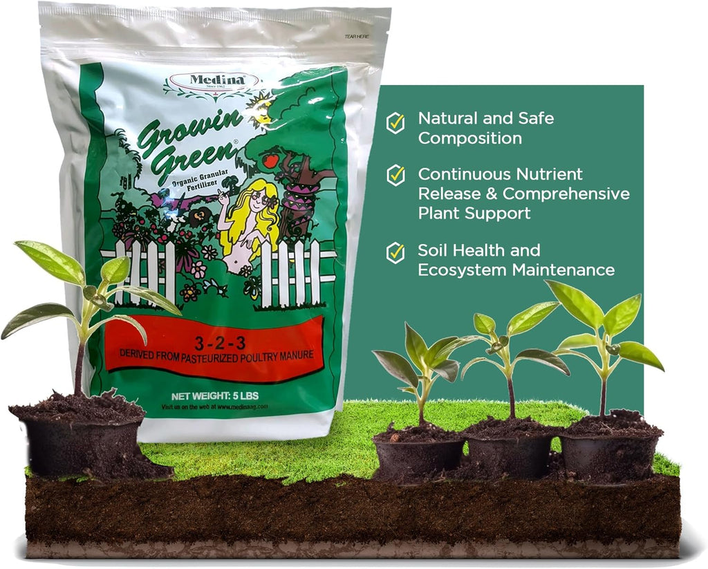 Organic Granular Fertilizer 5 lb Bag B586162