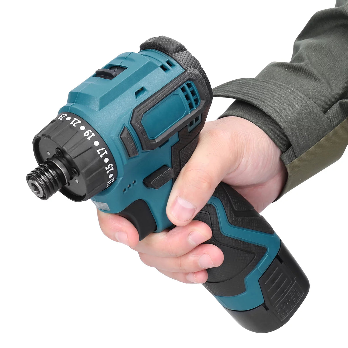 18V Electric Screwdriver Torque Adjustable 2 Speed Control Modes Brushless Motor Repair Tool Kit A3728