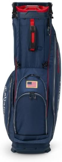 Navy Red Large Stand Bag V974