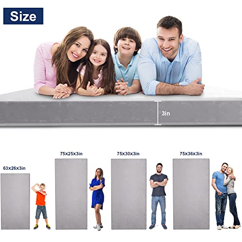Memory Foam Camping Mattress with Storage Bag B3150