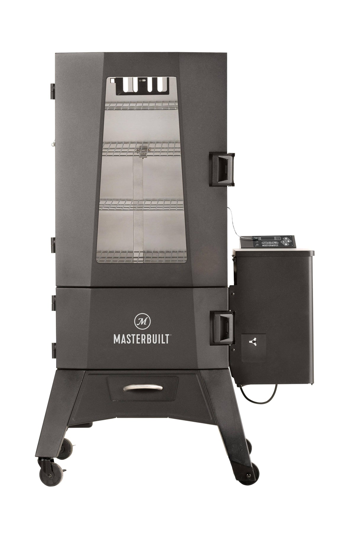 40-Inch Black Pellet Smoker O54656