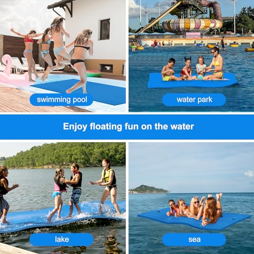 9 Ft x 6 Ft Foam Floating Water Mat I705682