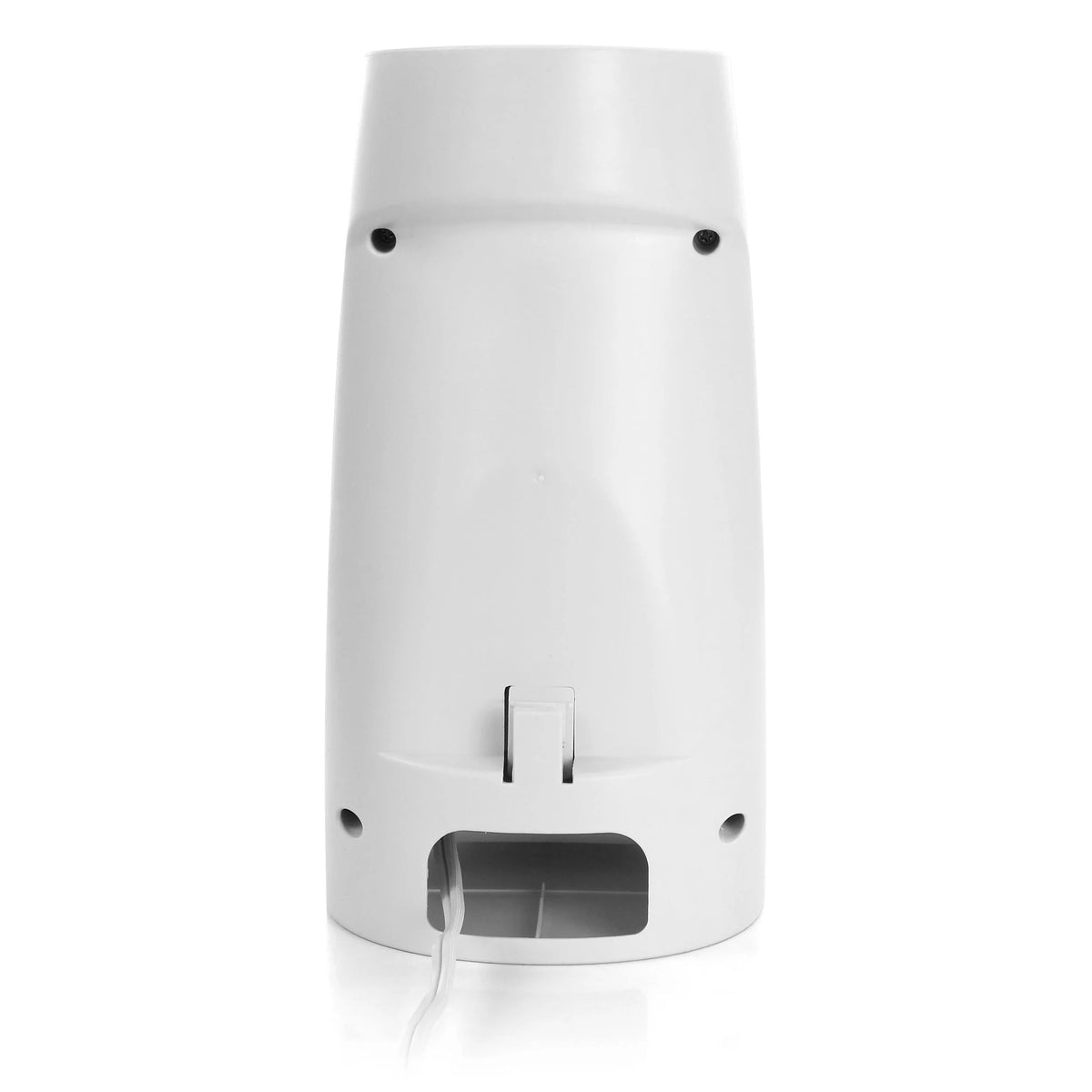 White Electric Can Opener with Knife Sharpener and Bottle Opener I6146