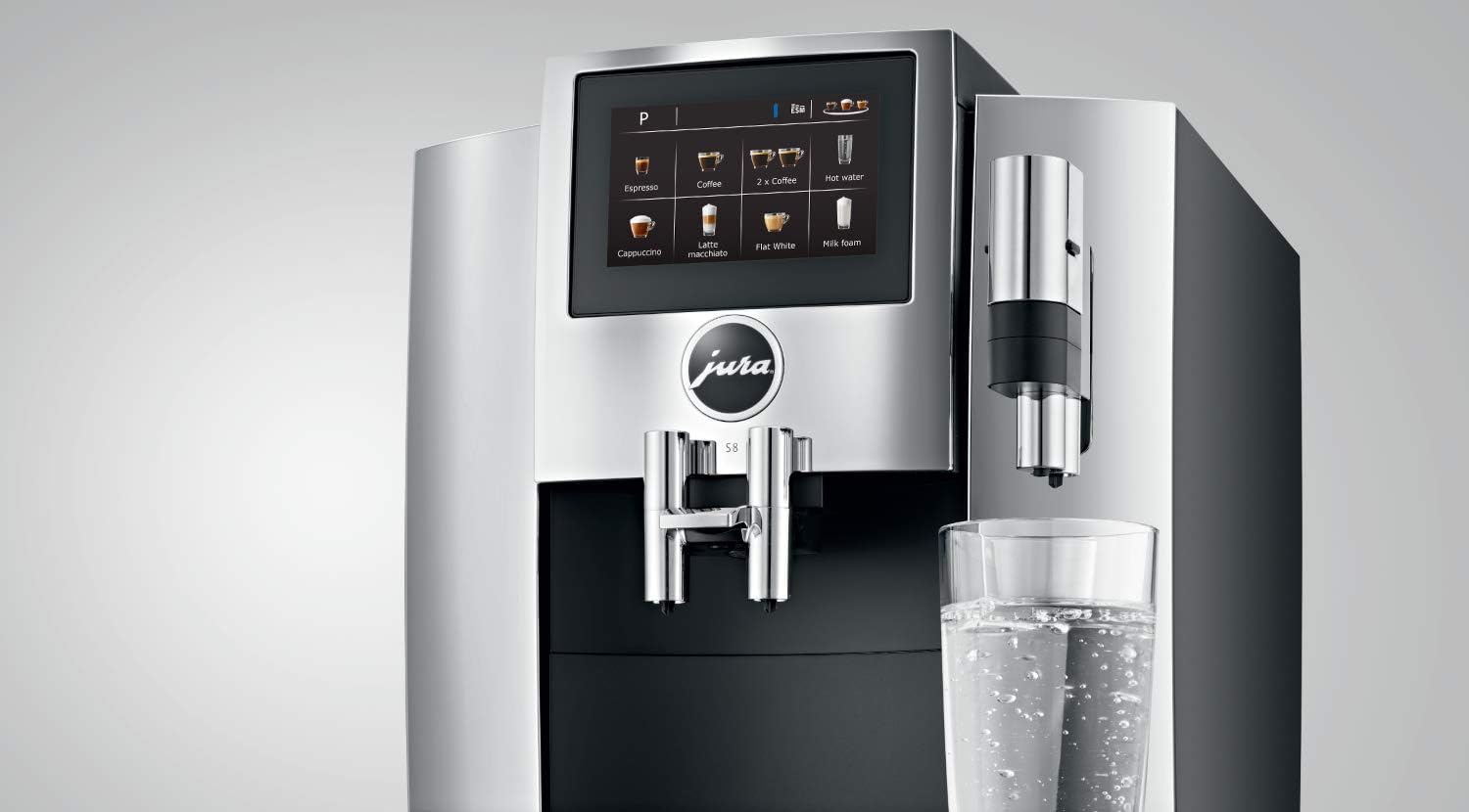 Chrome Automatic Coffee Machine, 64 ounces X15707