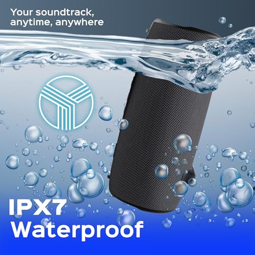 60W Stereo Wireless Speaker with Deep Bass, 20H Playtime, Waterproof D127269