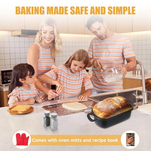 Cast Iron Loaf Pan with Lid R8741