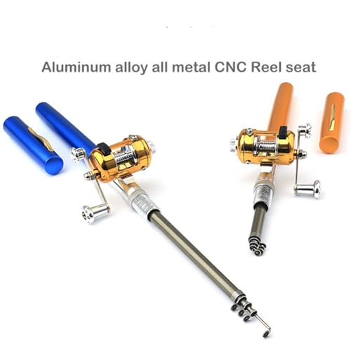 Portable Telescopic Fishing Rod with Spinning Reel Combo Kit H26028