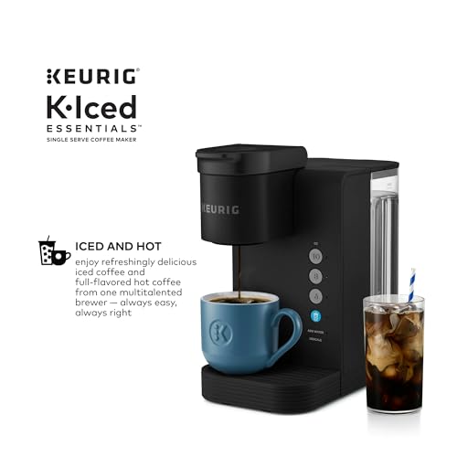 White Single-Serve K-Cup Pod Coffee Maker with 36oz Removable Reservoir O565711
