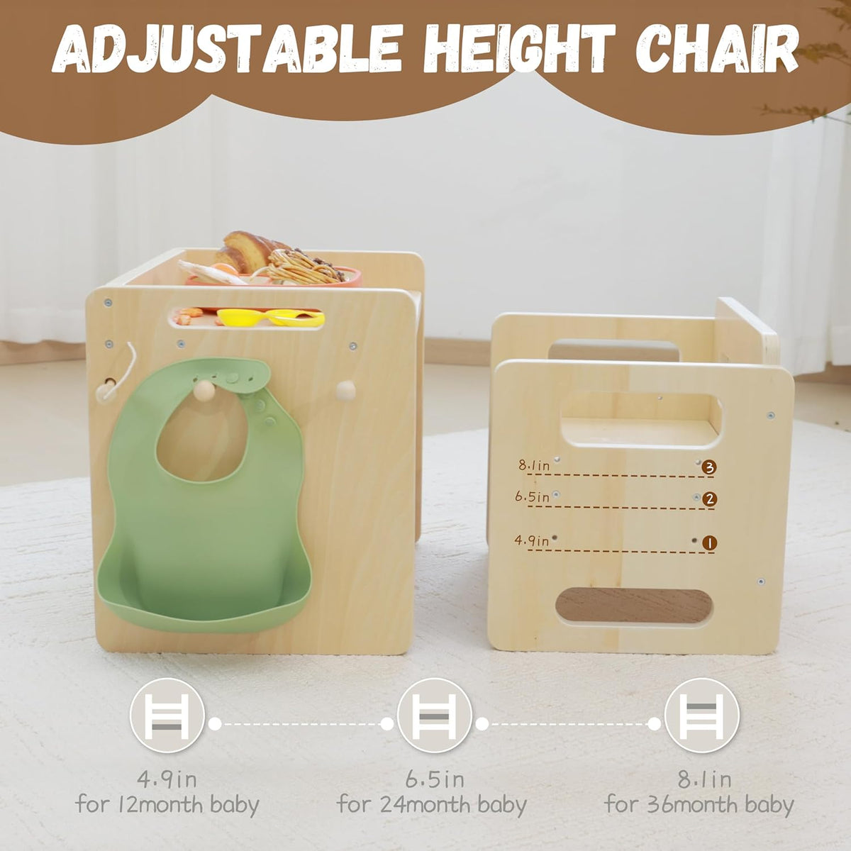Montessori Weaning Table and Chair Set H57632