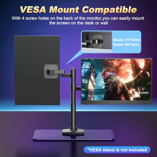 18.5 Inch 120Hz 1080P FHD IPS Portable Monitor A617843