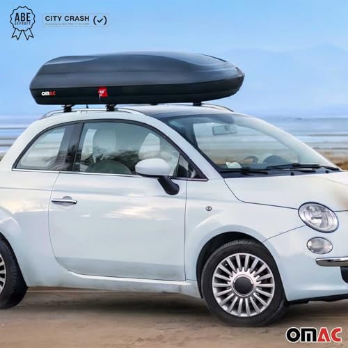 11.3 Cubic Feet Carbon Fiber Textured Car Rooftop Cargo Box Z805