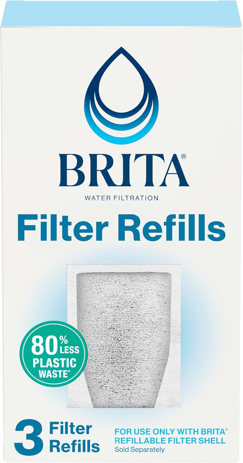 3 Filters BPA-Free Water Filter Refill Packs O731848