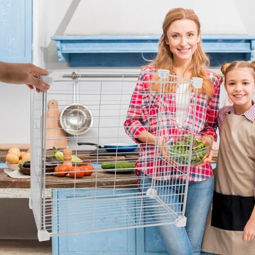 Wire Basket Freezer Organizer Bin T9875