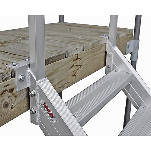 Aluminum Dock Stair - 4-Step L8382
